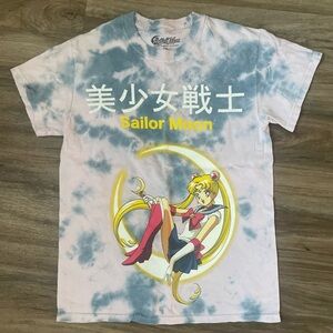 Forever 21 Sailor Moon Tie Dye T-Shirt Size S